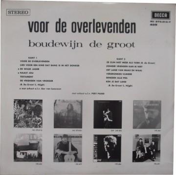 Groot boudewijn de   voor de overlevenden lp 04