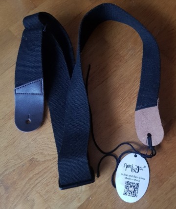 Guitar and brass strap 1