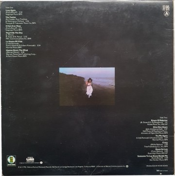 Hasten down the wind lp   linda ronstadt 09