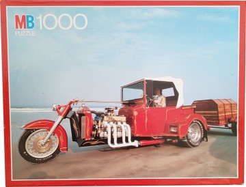 Legpuzzel strandwagen