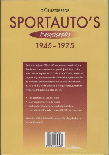 Sportautos encyclopedie 1945 1975 4