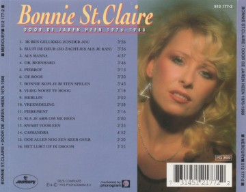 St claire bonnie   door de jaren heen 1976 1988 04