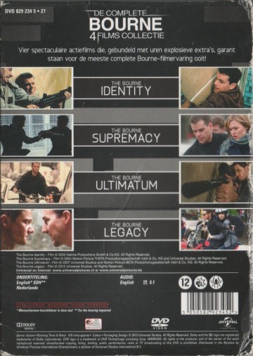 The complete bourne 4 films collectie 03